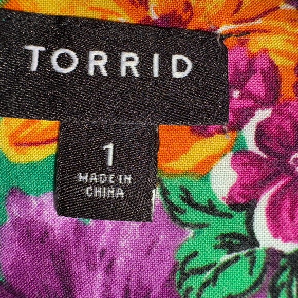TORRID DRESS SIZE 1 (14/16) SLEEVELESS - Picture 10 of 11